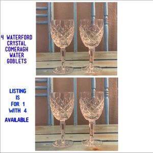 HOLDWaterford Comeragh Pattern Water Goblets